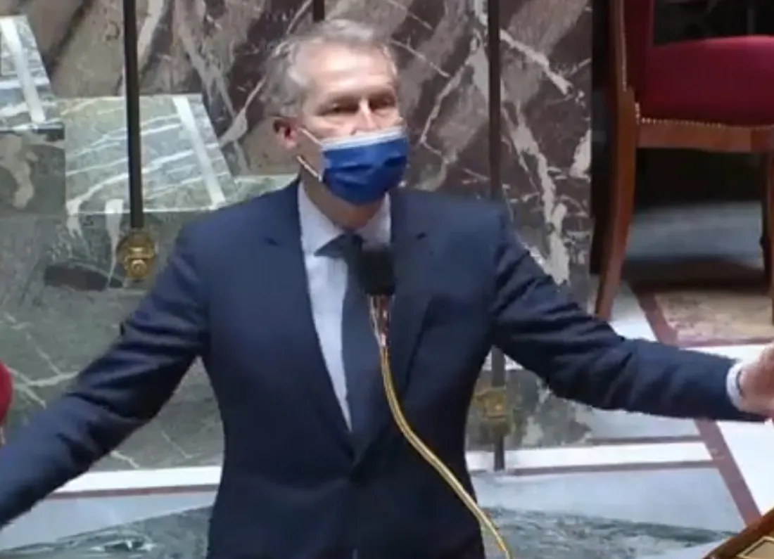 Guillaume Garot à l'Assemblée nationale ce jeudi 20 janvier